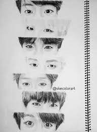 This is bts(bangtan boys).you can check out the whole drawing process on youtube from sketch to completion. How To Draw Bts Members Step By Step Drawing For Kids