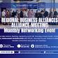 Regional Business Alliances Alliance Meeting event image