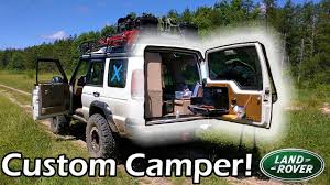 Australia's highest quality, best value off road camper trailers. Land Rover Camper My Home On Wheels Discovery 2 Youtube