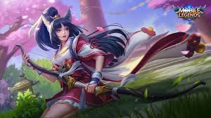 Miya Suzuhime Lasso On Artstation At Https Www Artstation Com Artwork 3ombe Mobile Legend Wallpaper Miya Mobile Legends Mobile Legends