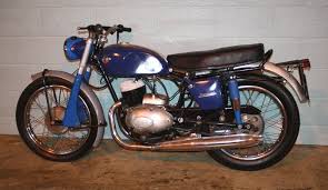 Image result for Blue 1957 Motorcycle