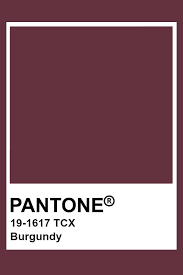 pantone burgundy color chart red coated book