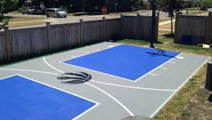 We just put up a moveable hoop. Backyard Basketball Courts Outdoor Courts Toronto Oakville Mississauga Gta