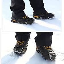 Climbing Uelfbaby Walk Uelfbaby Ice Traction Cleat For Snow And Ice Lite Duty Serious Traction Cleats For Boots An Ice Cleats Boots Winter Outdoor Activities