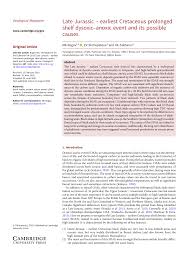 Https Pubs Geoscienceworld Org Geolmag Article Pdf 157 10 1622 5163245 S001675682000076xa Pdf