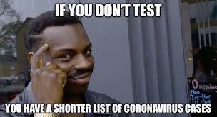 Caption memes or upload your own images to make custom the fastest meme generator on the planet. People Keep Asking Why Isnt There More Coronavirus Testing Meme Guy