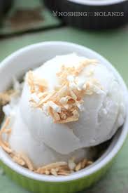 Creamy, silky coconut custard with natural vibrant green colour from pandan leaves which also give it a wonderful fragrance. Coconut Ice Cream