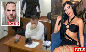 American John Poulos tells Colombian court he did not murder his DJ  girlfriend, Valentina Trespalacios, 21, whose body was found in a suitcase  inside a dumpster, and could face a 60-year sentence