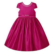 Explore our new collection and buy kid's clothes online with great offers. Pink Plain Raw Silk Kids Frocks Sofyana 2925595