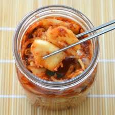 Kimchi Ein Koreanisches Gericht Aus Fermentiertem Kohl Rezept Leckeres Essen Kimchi Einfache Gerichte