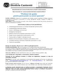 In consecință, la cursurile cu credite organizate de partenerul casa corpului didactic george tofan din suceava in cadrul activității 1.1, au fost enorm de multe solicitari, am inscris numarul maxim de cursanti pe fiecare curs si am obtinut urmatoarele liste de cursanti, care au si absolvit Oferta Curs Postuniversitar Profesor De Sprijin Pentru Persoanele Cu Nevoi Speciale 2020