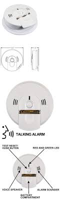 Carbon monoxide alarms detect the poisonous gas and provide early warning. Carbon Monoxide Detectors 115943 Kidde Battery Operated Combination Smoke Carbon Monoxide Alarm Kn Carbon Monoxide Detectors Battery Operated Carbon Monoxide