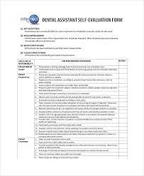 The performance evaluation contains items from the job description. Free 22 Employee Evaluation Form Examples Samples In Pdf Ms Word
