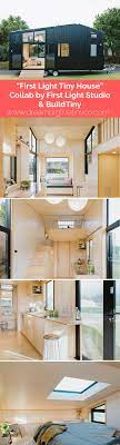 First Light Tiny House Collab Build By First Light Studio Buildtiny Tiny House Movement Tiny Living Tiny House Living Room Tiny House Living Tiny House