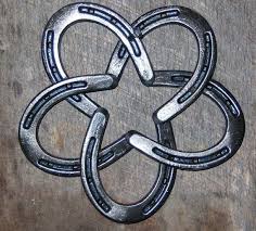 Horseshoe Lucky Star C Original Etsy Horseshoe Art Cow Wall Art Horseshoe