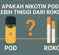 Apakah Nikotin Pod Lebih Tinggi dari Rokok? | FOOM Lab Global