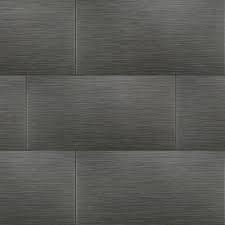 Bold and dramatic, metro gris blend glass tile features shimmery silvers, grays, and black. Msi Metro Gris 12 In X 24 In Matte Porcelain Floor And Wall Tile 16 Sq Ft Case Nmetgris1224 The Home Depot