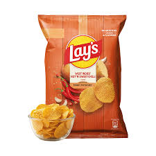 LAYS HOT N SWEET CHILLI POTATO CHIPS