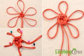 Make Basic Chinese Flower Knot Knot Tying Tutorial Chinese Knot Decorative Threads
