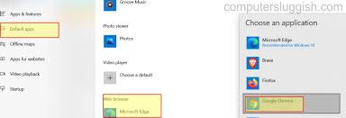 Miui 9 users should follow the instructions below to change their default browser. How To Make Google Chrome Default Browser In Windows 10 Computersluggish