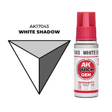 AK-Interactive: Quick Gen Acrylic Contrast - White Shadow 18 ml