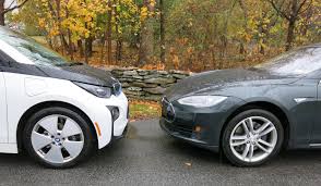 Msrp and tank size data provided by edmunds.com, inc. Tesla Model S Vs Bmw I3 Electric Car Efficiency Comparison Test