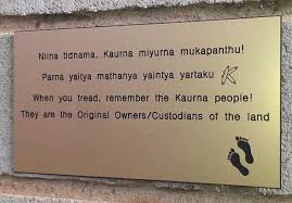 Kaurna Acknowledgement Door Plaque Door Plaques Plaque Doors