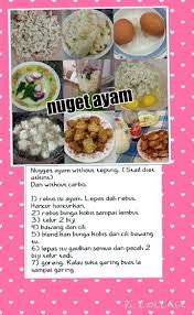 700gm isi dada ayam | potong kecil. Nuget Ayam Resep Masakan Makanan Dan Minuman Makanan
