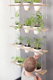 21 Stunning Indoor Wall Herb Garden Ideas Taman Vertikal Menanam Kebun Herbal