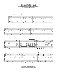 Coldplay Speed Of Sound Sheet Music Notes Chords Score Download Printable Pdf In 2020 Sheet Music Notes Speed Of Sound Sound Words