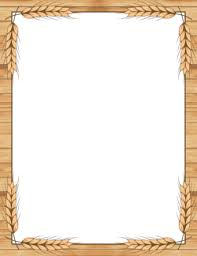 Wheat Border Page Borders Clip Art Borders Page Borders Design