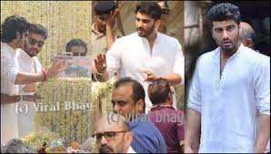 His father, boney kapoor, was also present at the crematorium. Arjun Kapoor S Selfless Act For His Step Mother Step Sisters India Forums