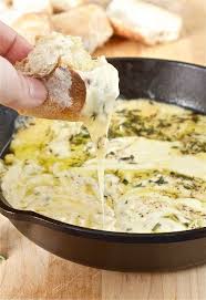 Baked Fontina Garlic Cheese Dip Recipe Recipes Food Cooking