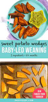 Sweet Potato Wedges For Baby Led Weaning Recipe Sweet Potato Wedges Baby Led Weaning Sweet Potatoes For Baby