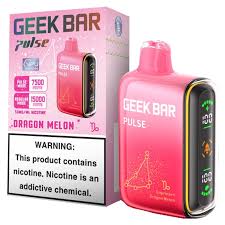 GEEK BAR PULSE 15000 PUFFS DISP 5CT - DRAGON MELON