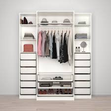 Pax Wardrobe White Tyssedal Glass 78 3 4x23 5 8x93 1 8 Ikea Pax Kleiderschrank Kleiderschrank Ikea Pax Kleiderschrank