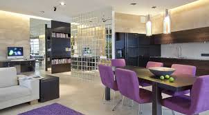 modern kitchens with eat room by