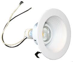 5 Dia Recessed Can Light Trim With Led Bulb And Socket White The Light Switch Miami