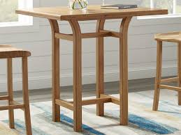Shapes and sizes of dining tables, chairs and furniture need to be considered so personal movement is not impeded when the room is fully in use. Greenington Tulip 36 Square Caramelized Counter Height Table Gtg0019