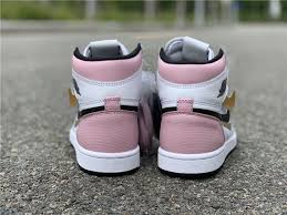 Air Jordan 1 Retro High Og White Pink Black 2019 Air Jordan 1 Retro High Og White Pink Black For Girls Air Jordans Jordan 1 Retro High Jordan 1
