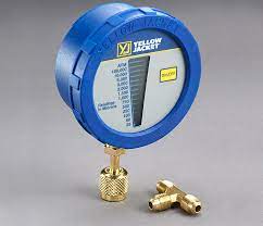 Micron gauge for vacuum pump. Vacuum Gauge With Digital Lcd Screen Unique Thermal Sensor