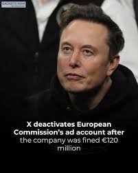 European Union issued its first-ever fine under the landmark Digital  Services Act last week. EU slapped a fine of €120 million ($140 million) as  a penalty for violating transparency rules. More details