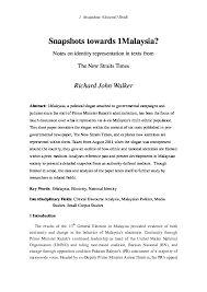 1.going concern concept 2.matching concept 3.realisation concept 4.cost concept 5.seperate entity concept 6.money measurement concept. Pdf Snapshots Towards 1malaysia Richard J Walker Academia Edu