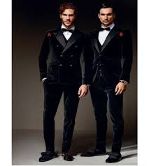 Two Button Suits On Sale Mens Wedding Wool Fabric Suit Wedding Suits Men Gentleman Style Mens Outfits