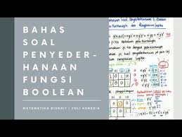 Check spelling or type a new query. Pembahasan Soal Penyederhanaan Fungsi Boolean Dan Rangkaian Logika Youtube