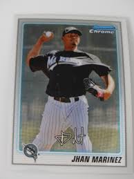 2010 Bowman Chrome BCP186 Jhan Martinez Florida Marlins Rookie Baseball  Card | eBay