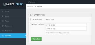 Aplikasi ini dibuat menggunakan bahasa pemrograman php dan database yang digunakan aplikasi ini yaitu database mysql. Aplikasi Jasa Laundry Berbasis Web Dengan Php Dan Mysql