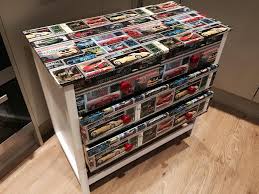 On a whim, i carried this baby upstairs to my craft room, wiped the dust off and started brushing on the mod podge. The Decoupage Guide Oak Furniture Uk