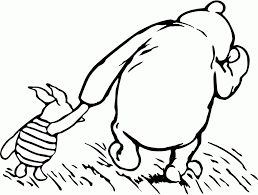Winnie the pooh and piglet coloring pages. Vintage Winnie The Pooh Coloring Pages Novocom Top