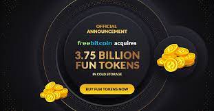 Therefore, it is more present in our daily lives than we imagine, so we need just slow down, look around, and we will find a sensation, which is not necessarily happiness, but peace and hope, that still exists inspiration in the world to move on despite. Freebitco In On Twitter Official Announcement Freebitcoin Has Acquired Fun Token We Have Acquired 3 75 Billion Fun Tokens In A Major Deal Join The Igaming Revolution With Freebitcoin Buy Fun Tokens Now